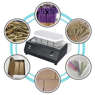 Time Emek Tasarruf Önceden Haddelenmiş Koniler Doldurma Makinesi Kral Boyutu 109mm Önceden Rulo KONULAR